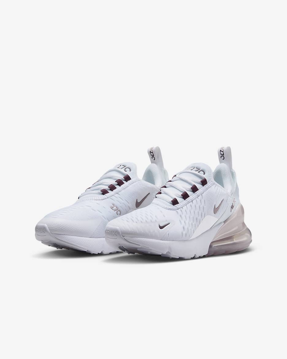 270 nike shoes white best sale